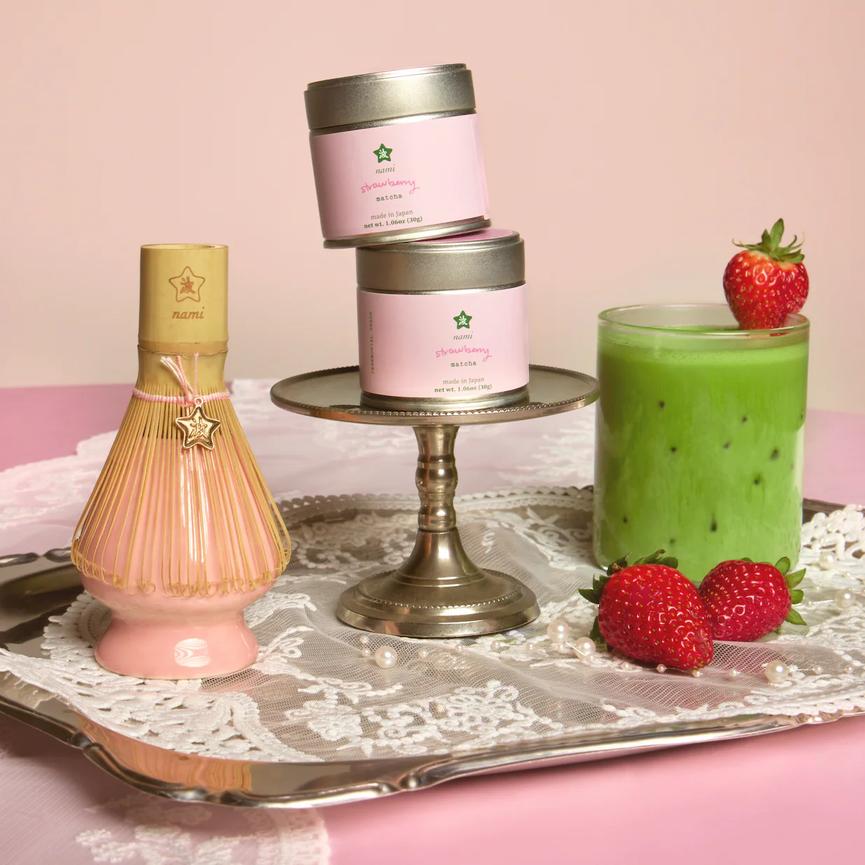 Strawberry Matcha + Charm Whisk Duo - Image 3